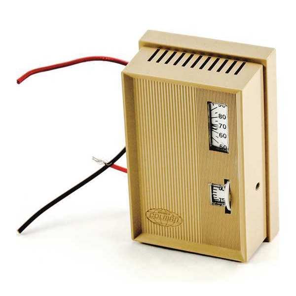 Schneider Electric Thermostat, 55-85 Deg F, Spd T, 2 Position - TC-1191