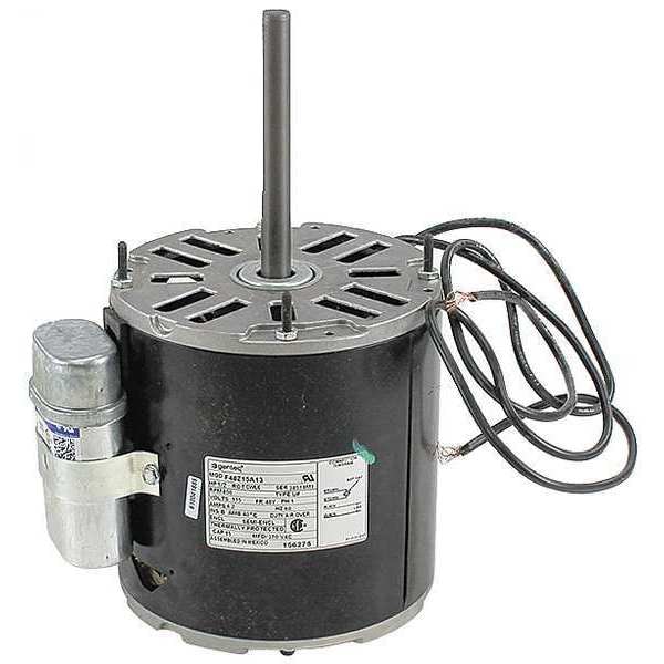 Reznor Fan Motor, 1/2 HP, 115V, 1 Phase - 156275