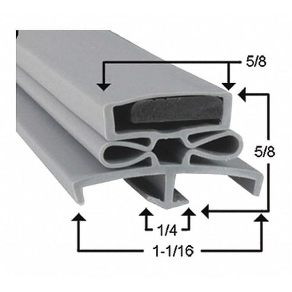 Traulsen Door Gasket, 29-1/4" x 73-5/8" - SER-37698-00