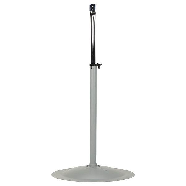 Tpi Fan Mount, HD Pedestal, Steel, Gray - ACM-P