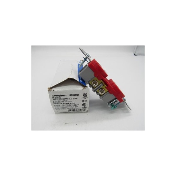Eaton Wiring Devices ARROW HART HEAVY-DUTY HOSPITAL GRADE DUPLEX RECEPTACLE - 8300RD