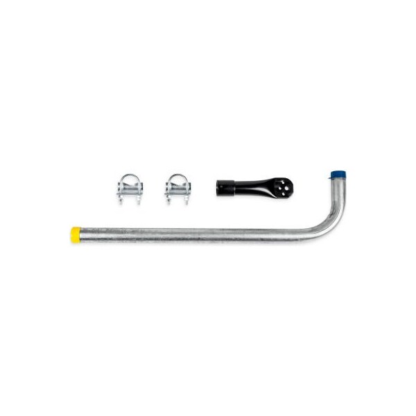 Hunter Fan Co. Jan Fan Jan Fan I-Beam Mount, Silver - JF-BM