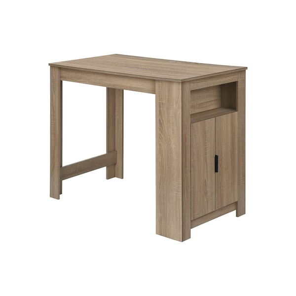 Monarch Specialties Rectangle Counter Height Dining Table, 36 in W, 47.25 in L, 23.5 in H - I 1203