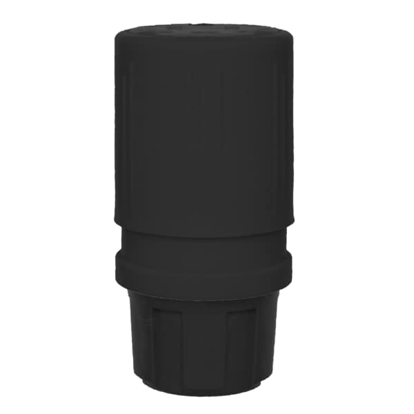 Ericson CONN-15AMP-125V STR BLADE 5-15 ALL BLK - 1610-CG-BLK