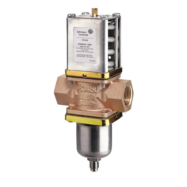 Johnson Controls Valve 1.25"Npt HiN.Wtregvl Maritimeda - V246HE1-001C