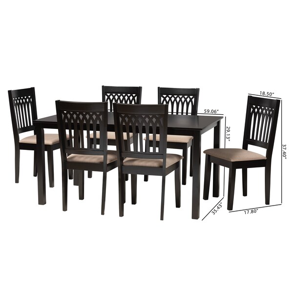 Baxton Studio 59.06" W X 29.13" L X 35.43" H - 230-13189-10519-ZORO
