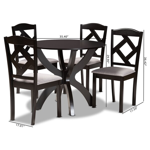 Baxton Studio 35.4 W X 35.4 L X 29.9 H - 192-8962-10902-ZORO