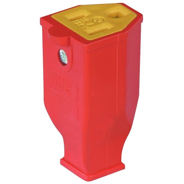 Eaton Wiring Devices Electrical Connector, 2 -Pole, 15 A, 125 V, NEMA: NEMA 5-15, Orange - SA9930