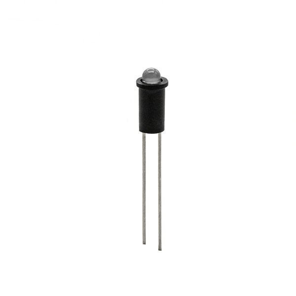 Dialight Led de un solo color, Rojo, Sin tinte ni difusión, T-1, 3mm - 558-0701-001F