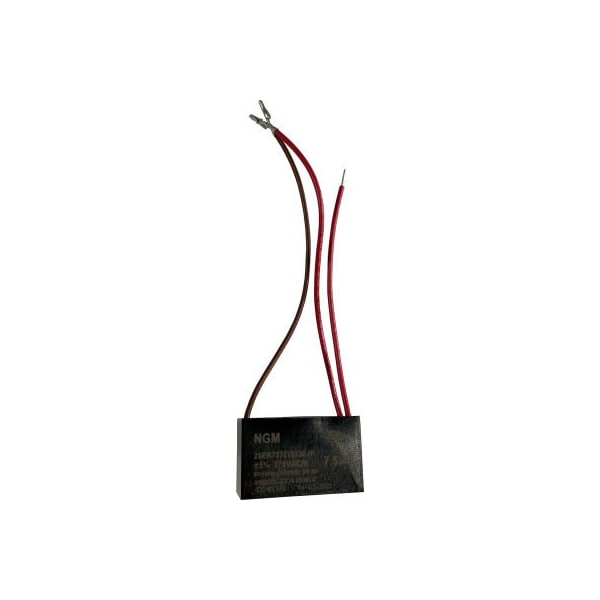 Hunter Fan Co. Jan Fan Jan Fan Capacitor For High Efficiency Motor, 7.5 Mf, Yellow - JF-CAP-HE