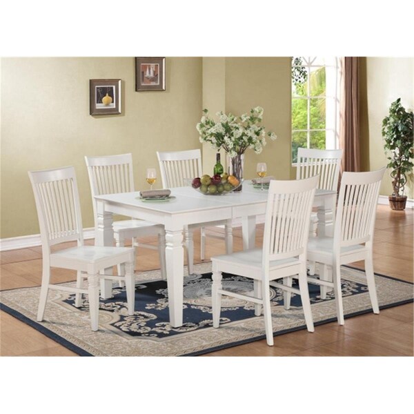Latestluxury SG3-WHI-W 3 Piece Shelton Round Table and 2 Groton Chairs in Linen White Finish - LA609592