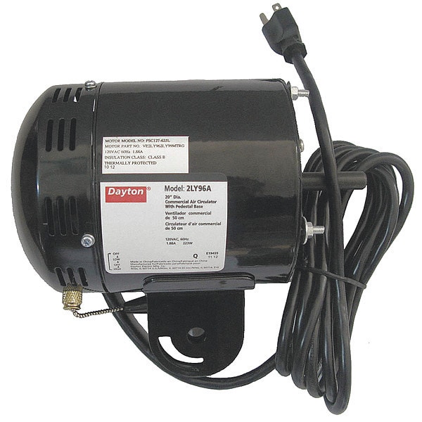 Dayton Motor Housing w/ Switch and Yoke - VECPF56D3SPMHG