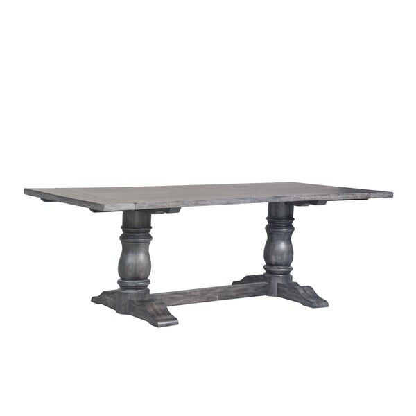 Gfancy Fixtures 88 x 40 x 30 in. Weathered Gray Dining Table - GF3097509