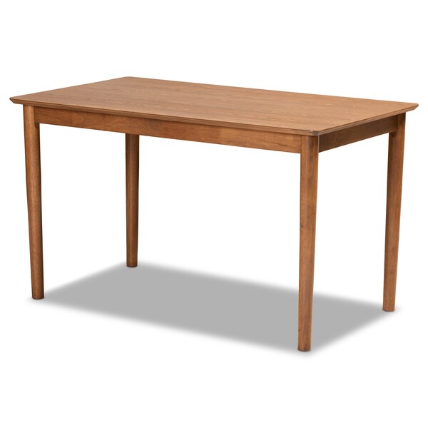 Baxton Studio Dining Nook, 47.25 W, 27.75 H, Wood, Grey/Walnut Brown - 214-11960-11959-9305-ZORO