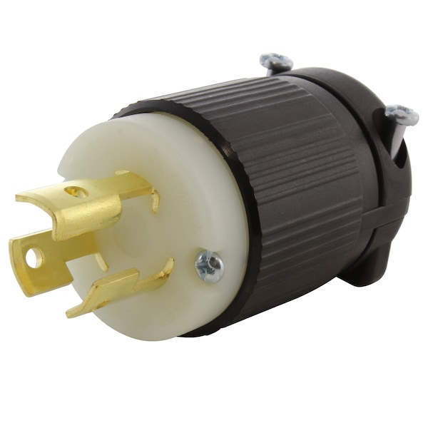 Ac Works NEMA L5-15P 15A 125V 3-Prong Locking Male Plug with UL, C-UL Approval - ASL515P