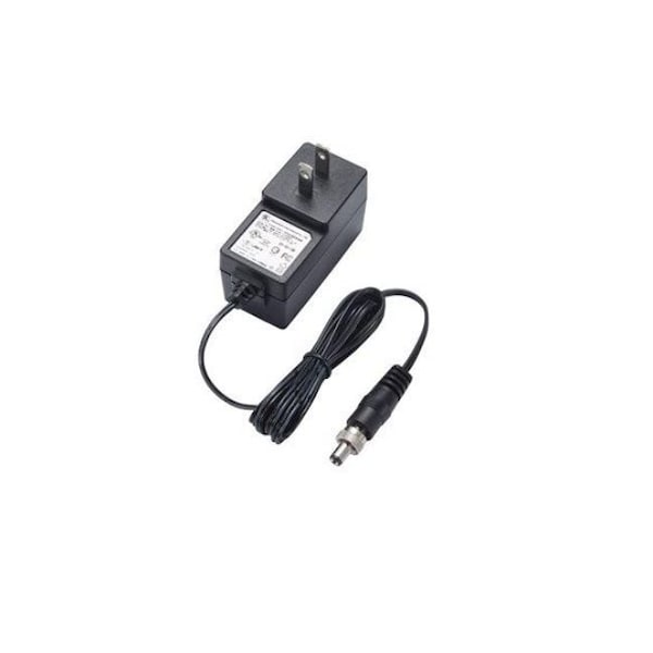 Moxa Locking barrel plug, 12 VDC, 0.5 A, 100 to 240 VAC, US-JP plug, 0 to 40C opera - PWR-12050-USJP-S1