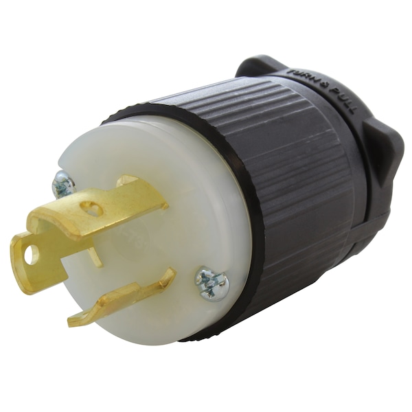 Ac Works NEMA L7-15P 15A 277V 3-Prong Locking Male Plug with UL, C-UL Approval - ASL715P