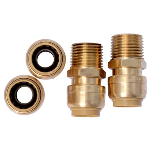 Fast Fans 0.5 x 0.5 in.  MNPT Connector, 4PK - FA945875