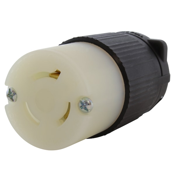 Ac Works NEMA L6-15R 15A 250V 3-Prong Locking Female Connector with UL, C-UL Approval - ASL615R