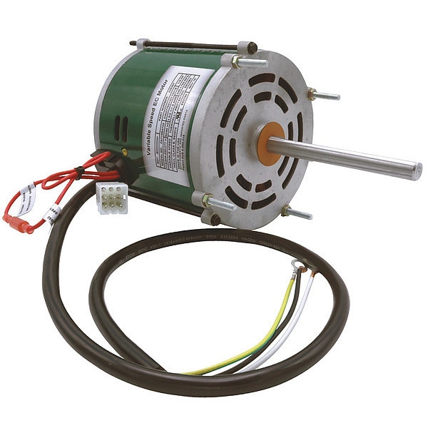 Zoro Select EC Motor, 3/4 HP, 208 to 230V - 317732