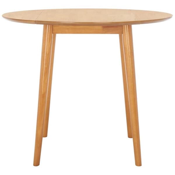 Safavieh Lovell Folding Round Dining Table Light Oak - DTB1401D