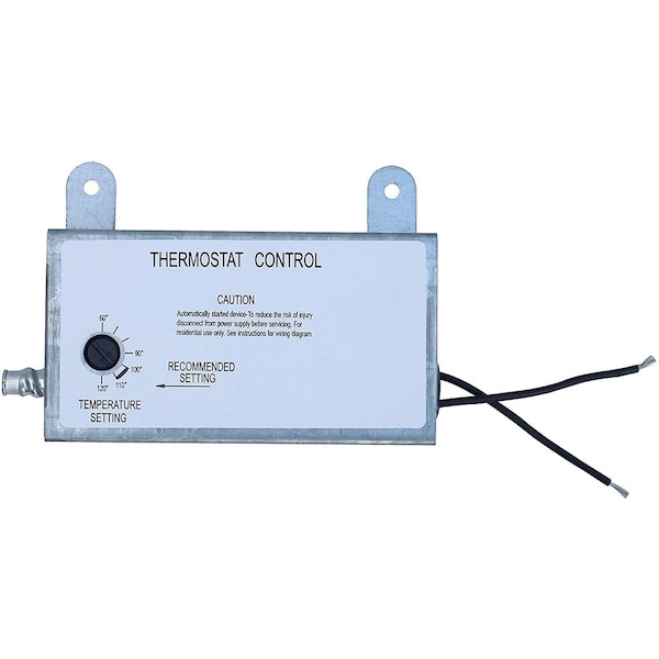 Iliving Silver 10-Amp Exhaust Fan Thermostat Control - ILG-002T