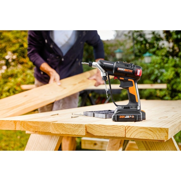 Worx 20V Brushless Switchdriver 2.0 2-in-1 Cordless Drill and Driver, Tool Only - WX177L.9