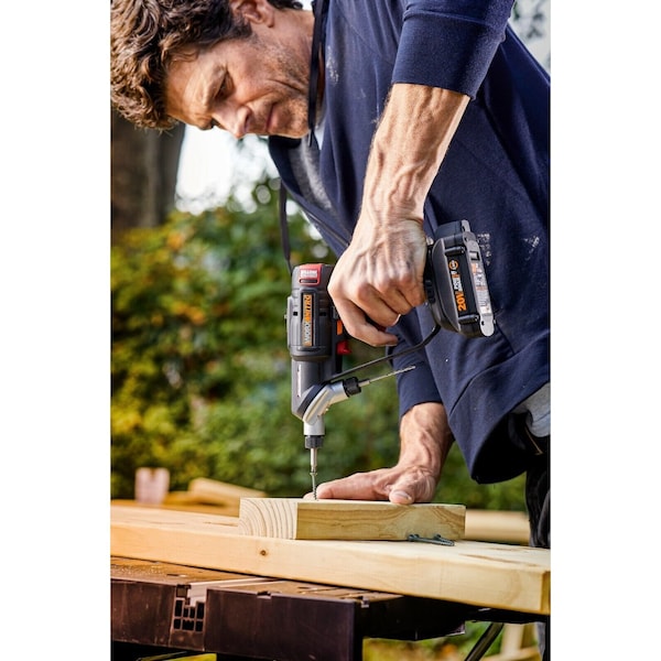 Worx 20V Brushless Switchdriver 2.0 2-in-1 Cordless Drill and Driver, Tool Only - WX177L.9
