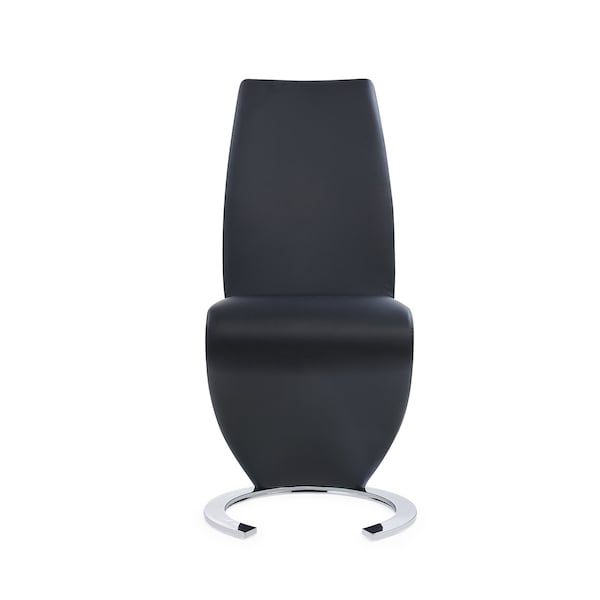 Global Furniture Usa Modern High Gloss D2279Dt + D9002Dc Black - 2814