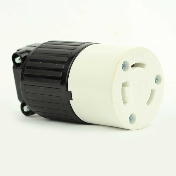 Superior Electric Twist Lock Electrical Receptacle 3 Wire, 30 Amps, 250V, NEMA L6-30R - YGA017F