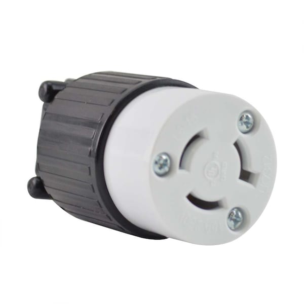 Superior Electric Twist Lock Electrical Receptacle 3P 15A 250V - NEMA L6-15C - YGA027F