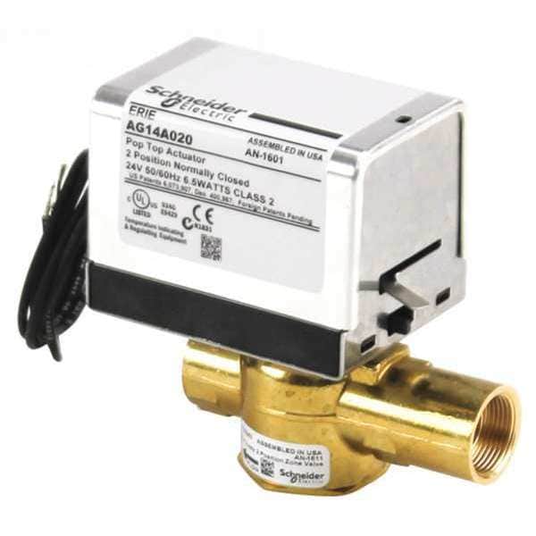 Erie Zone Valve, 3/4in, 2 Way, 24V, N/C, HiTemp - VS2343G14A020