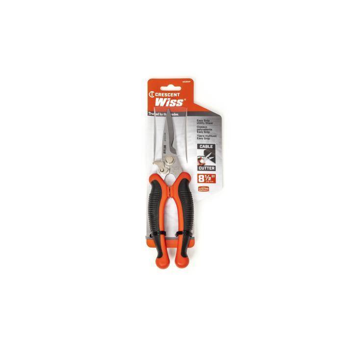 Crescent Wiss 8-1/2 in. Stainless Steel EZ Utility Snip (4-Piece) - WEZSNIP4PCC