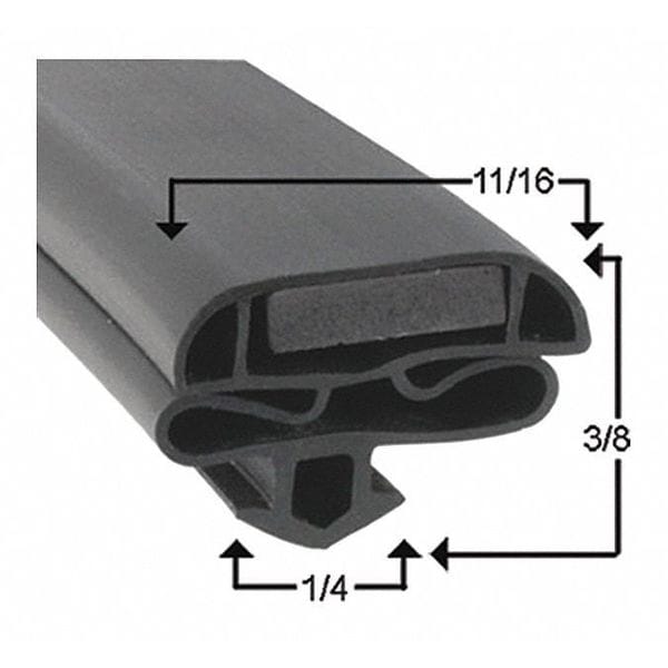 Anthony Door Gasket, 28-7/8" x 72-7/8" - 02-14799-0001