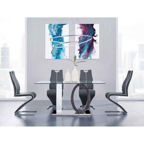 Global Furniture Usa Contemporary  D1628Dt + D4127Dc - 2796