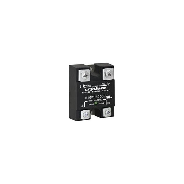 Relé Crydom SSR de montaje en panel IP00 660Vac/50A DC In - H16WD6050-10