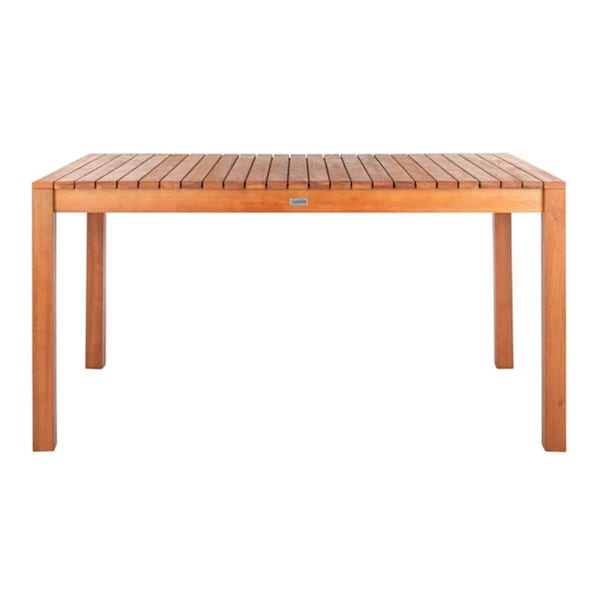 Safavieh 59.1 x 35.4 x 29.5 in. Dores Dining Table, Natural - PAT7061A