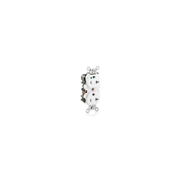 Leviton ELECTRICAL RECEPTACLES 20A 125V TR HG RECEPT WHT - T8300-W