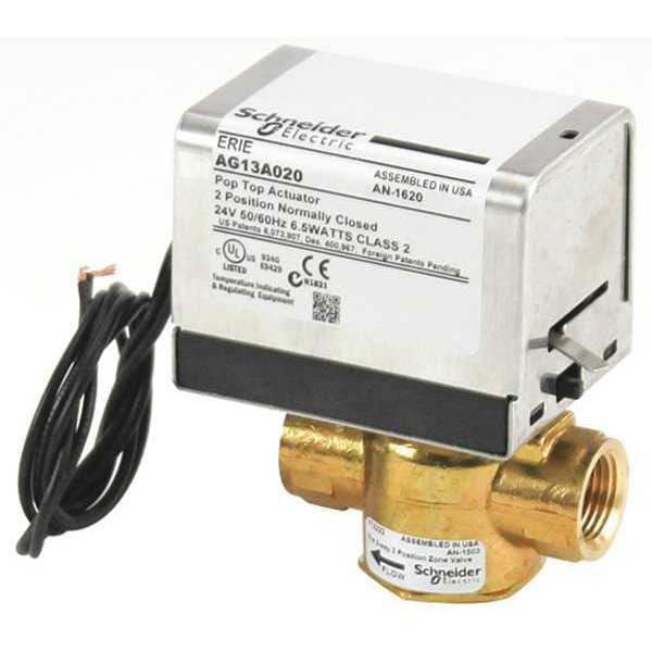 Erie Zone Valve, 1/2in, 2Way, N/C, 24V - VT2222G13A020