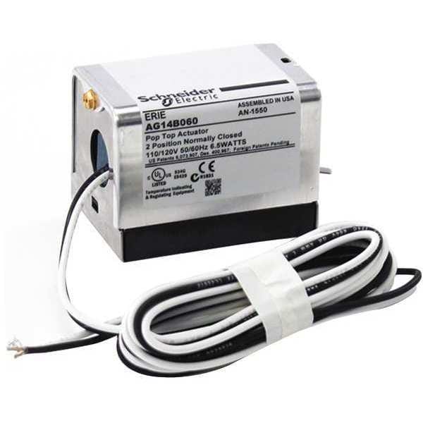 Erie Actuator, 120V, N/C On/Off, 6in Leads - AG14B060