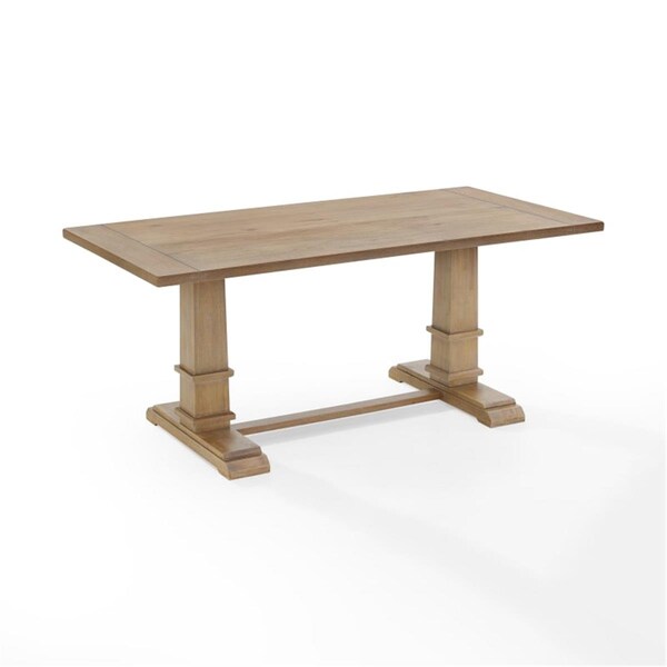 Crosley Joanna Dining Table, Rustic Brown - 31.25 x 71.63 x 35.38 in. - KF13061RB