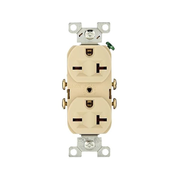 Eaton Wiring Devices RECEPTACLE DPX COMM IVORY 20A - 815V-BOX