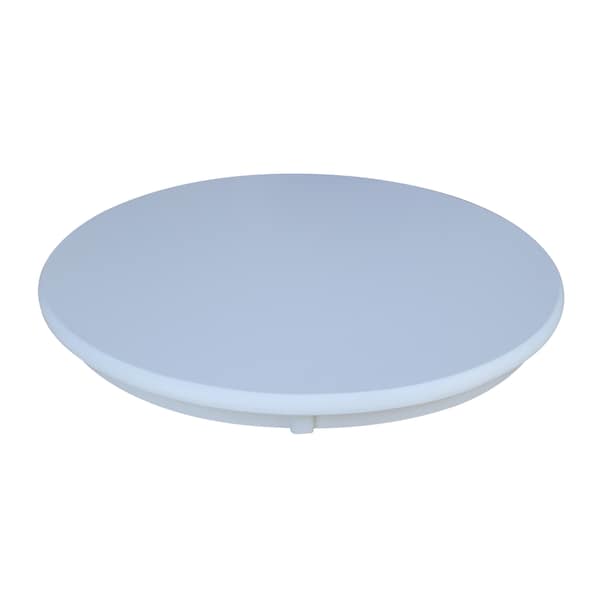 International Concepts Round 30 in Round Top Pedestal Table, 28.9 inH, White, 30 in W, 30 in L, 28.9 in H, Wood, White - K08-30RT
