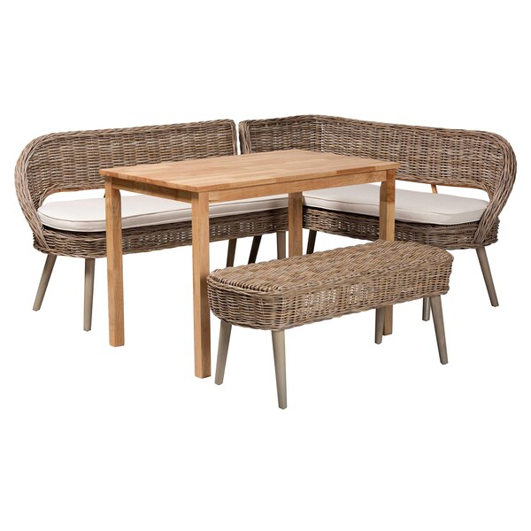 Baxton Studio 76.7" W X 32.3" L X 62.6" H - 242-13542-13543-13544-13423-ZORO