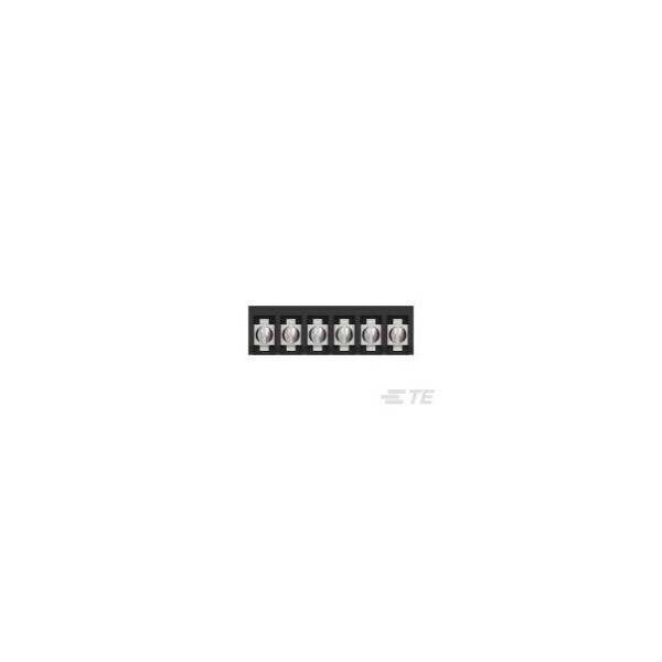 Te Connectivity Barrier Strip Terminal Block, 20A, 2Mm2, 1 Row(S), 1 Deck(S) - 1-1546158-6