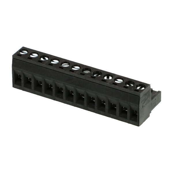 Molex Pluggable Terminal Blocks 5.0Mm Euro Plug Ra Blk 12Ckt - 395200012