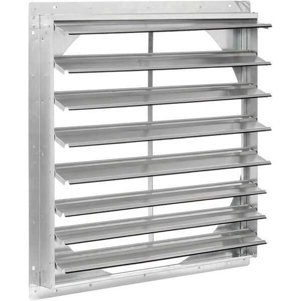 Global Industrial Aluminum/Steel Shutter For 30 Guard Mounted Exhaust Fan - 245717