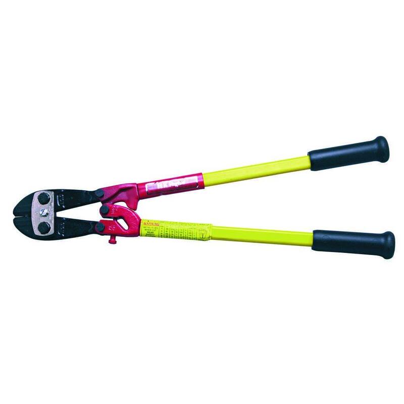 Crescent H.K. Porter 30 in. Fiberglass Handle General Purpose Center Cut Bolt Cutters with 9/16 in. Max Cut Capacity - 0390FC