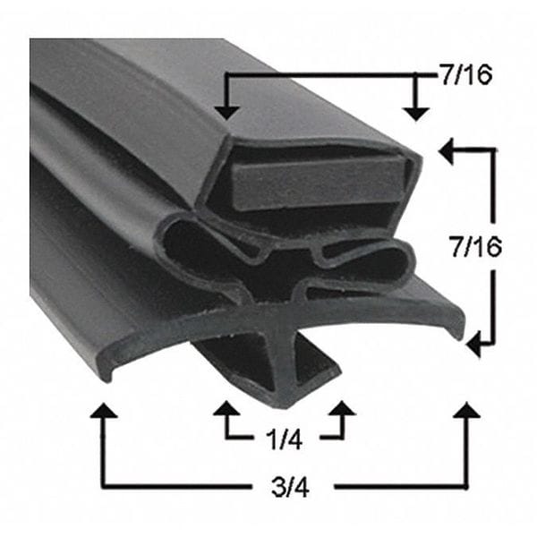 Beverage-Air Door Gasket, 17-1/2" x 30-3/4" - 703-881C