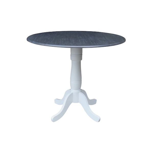 Whitewood Industries Extension Dining Tables, 45 in L, 38 in H, Parawood - K05-42DPT-6B